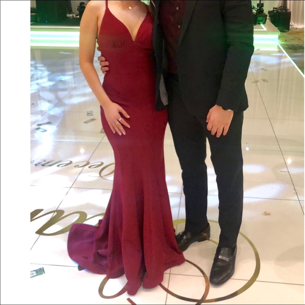 Red Evening Gown